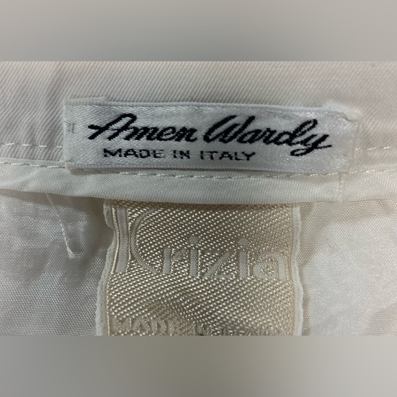 KRIZIA AMEN WARDY FASHIONABLE MADE IN ITALY WOMEN SKIRT SIZE USA 4 - Picture 4 of 5